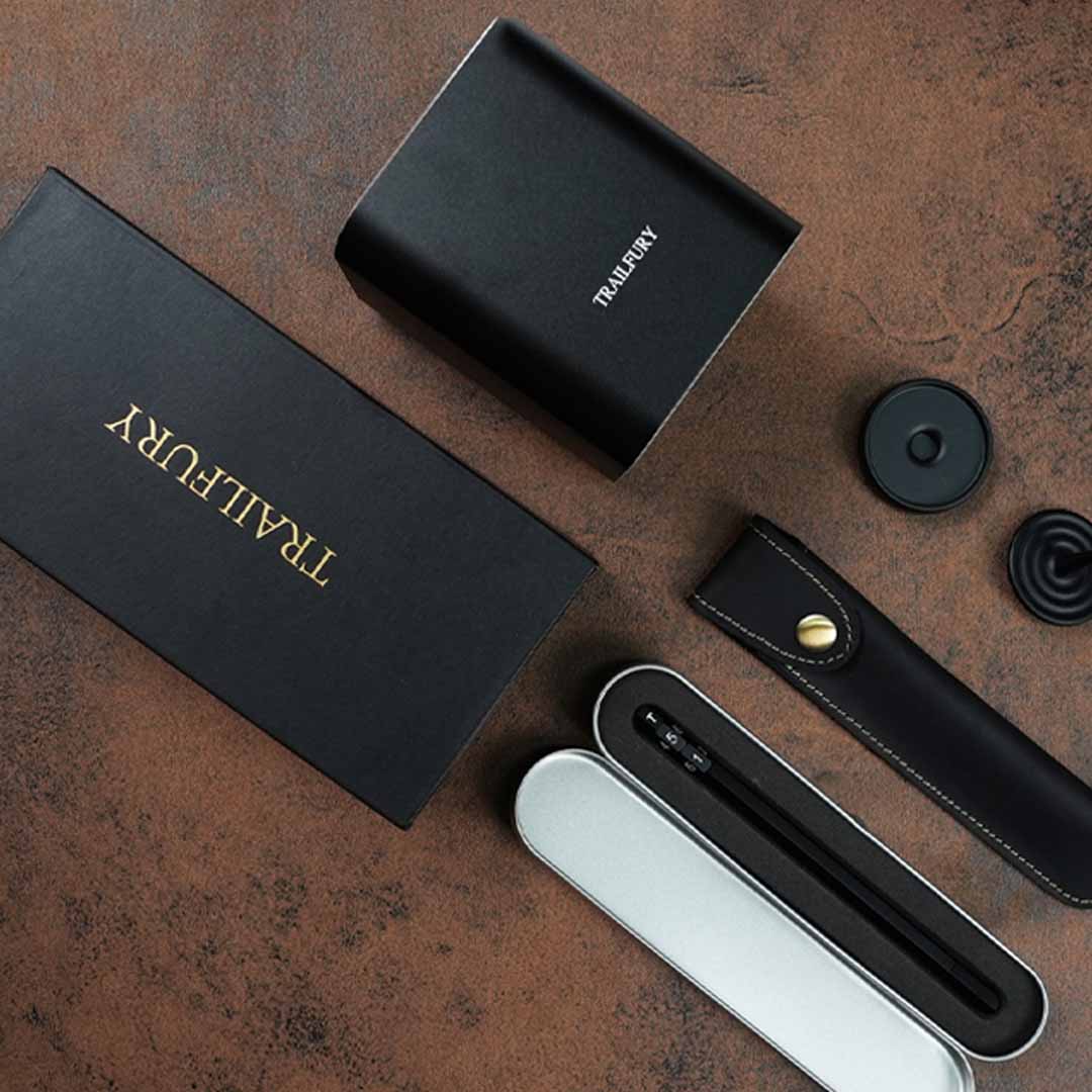 Titanium Ink-Free Pen And Gyro Fidget