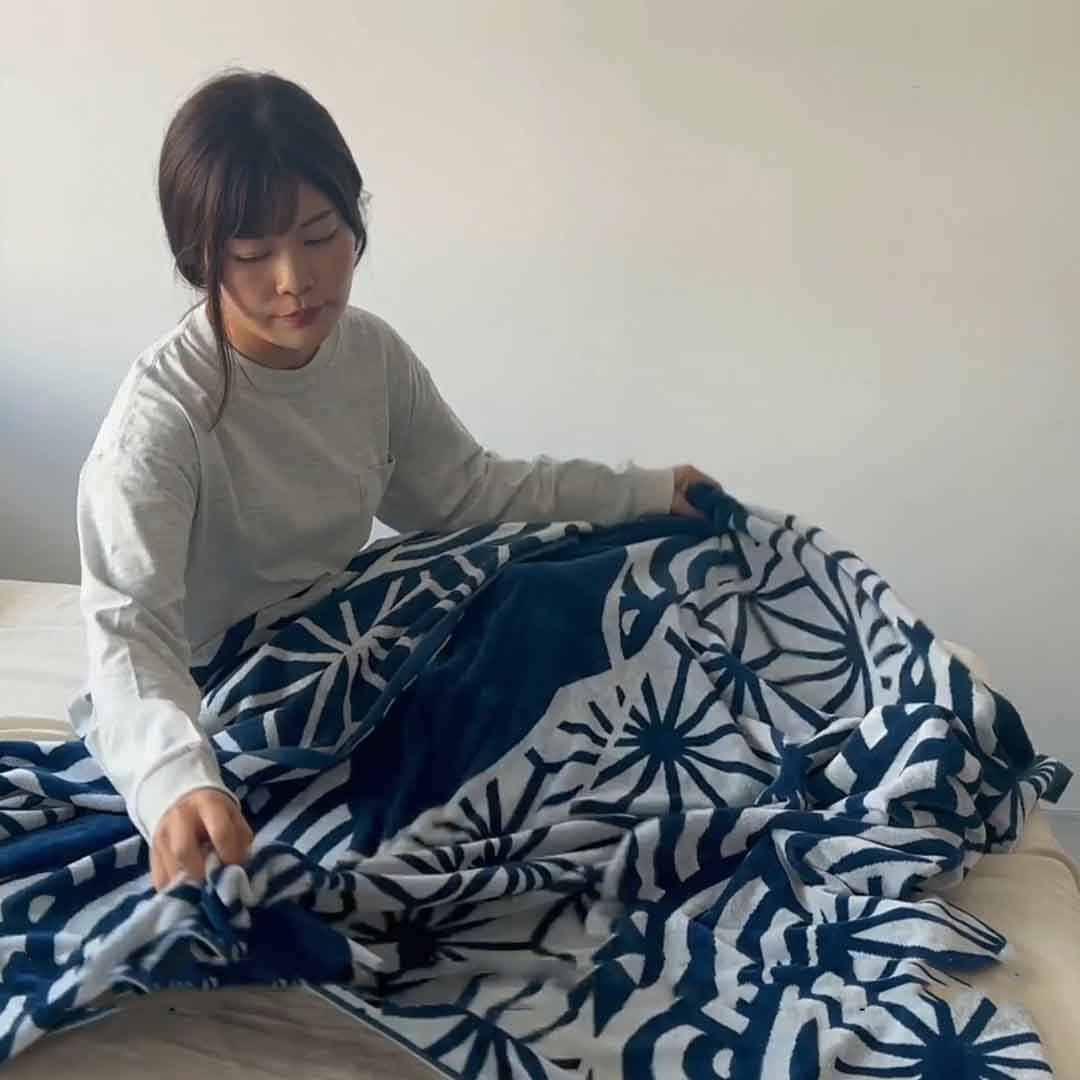 Imabari Technology Meets Tradition With This Blanket