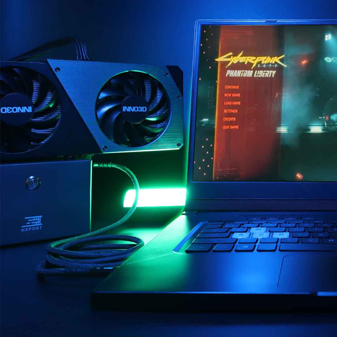 650W eGPU Dock for Thunderbolt Laptops