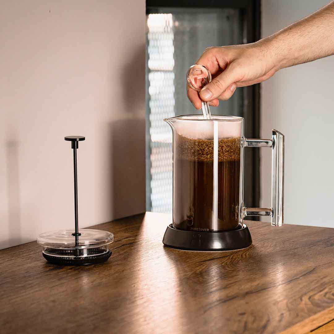 The French Press Free Of Plastic & Metal