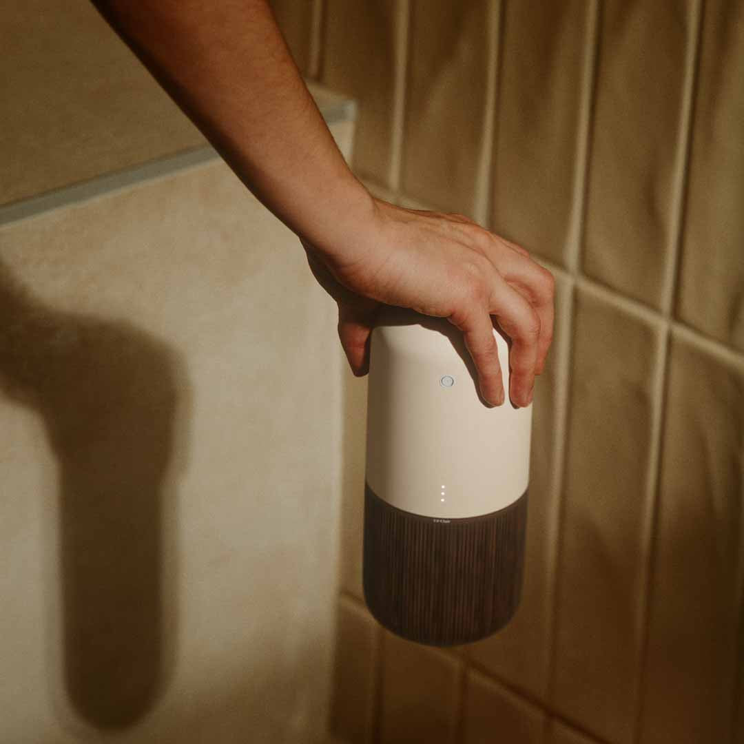 The Waterproof Shower Spa With Timed Mist