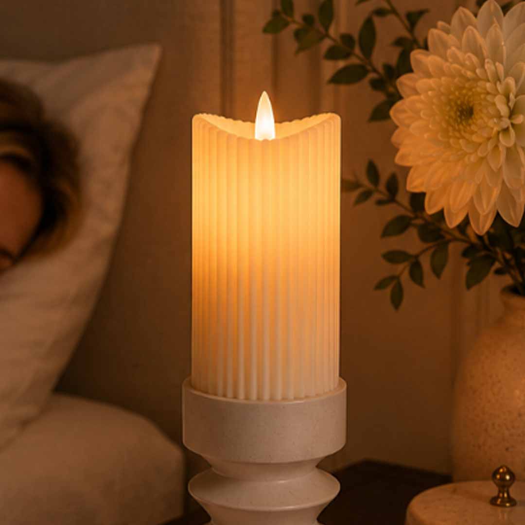 A Flameless Candle That Actually Feels Like One