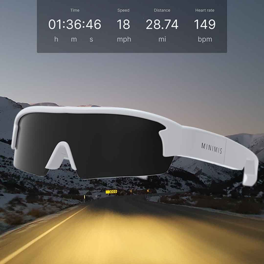 The First Standalone Sunglasses That Display Stats & Maps