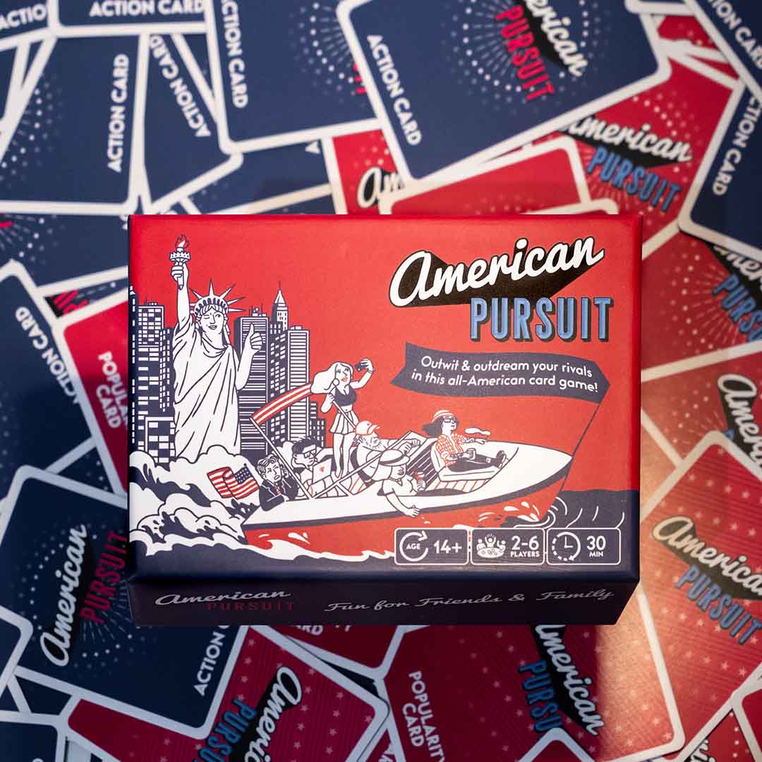 American Pursuit: The All-American Card Game Of Dreams, Strategy & Fun!