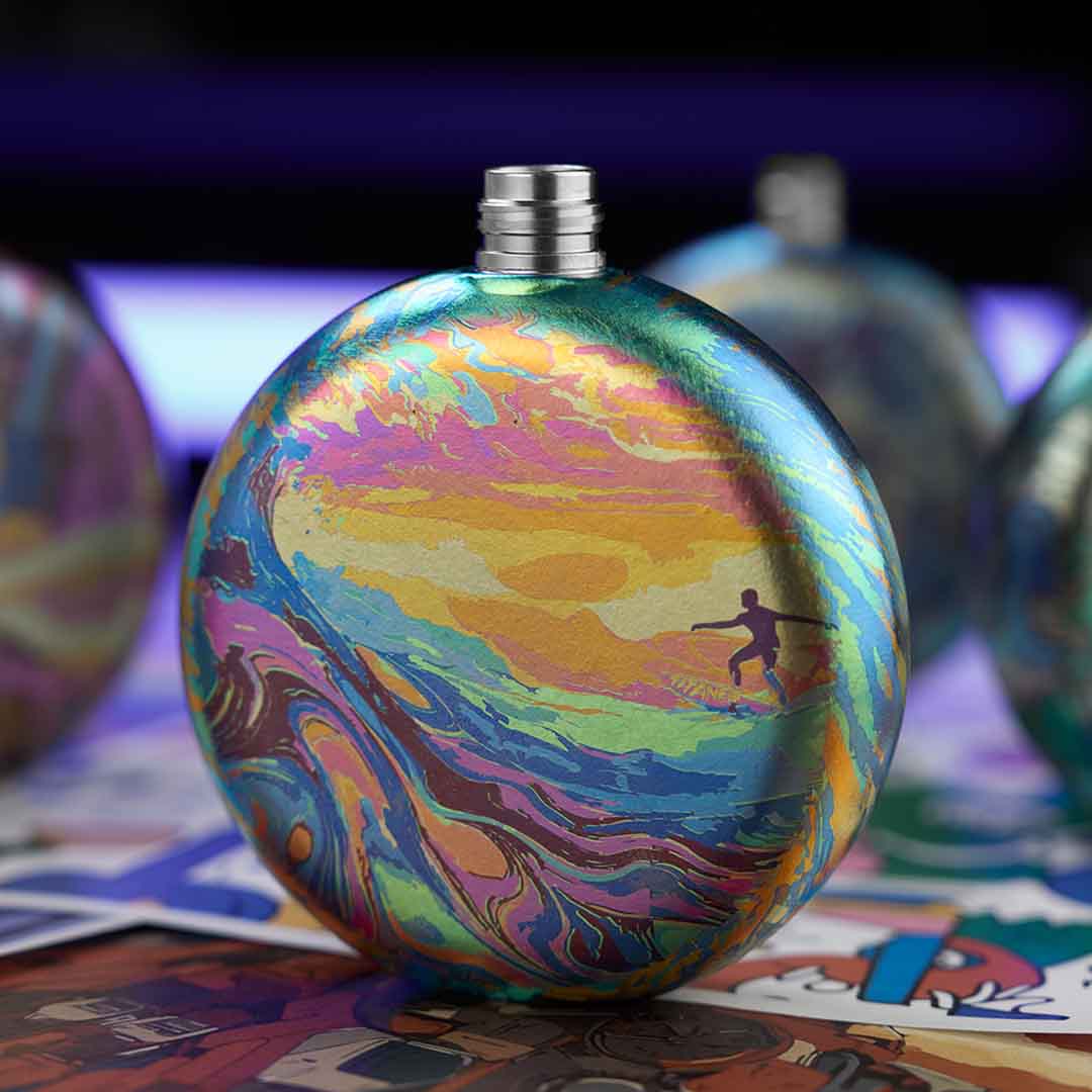 The Titanium Flask Designed For The Bold
