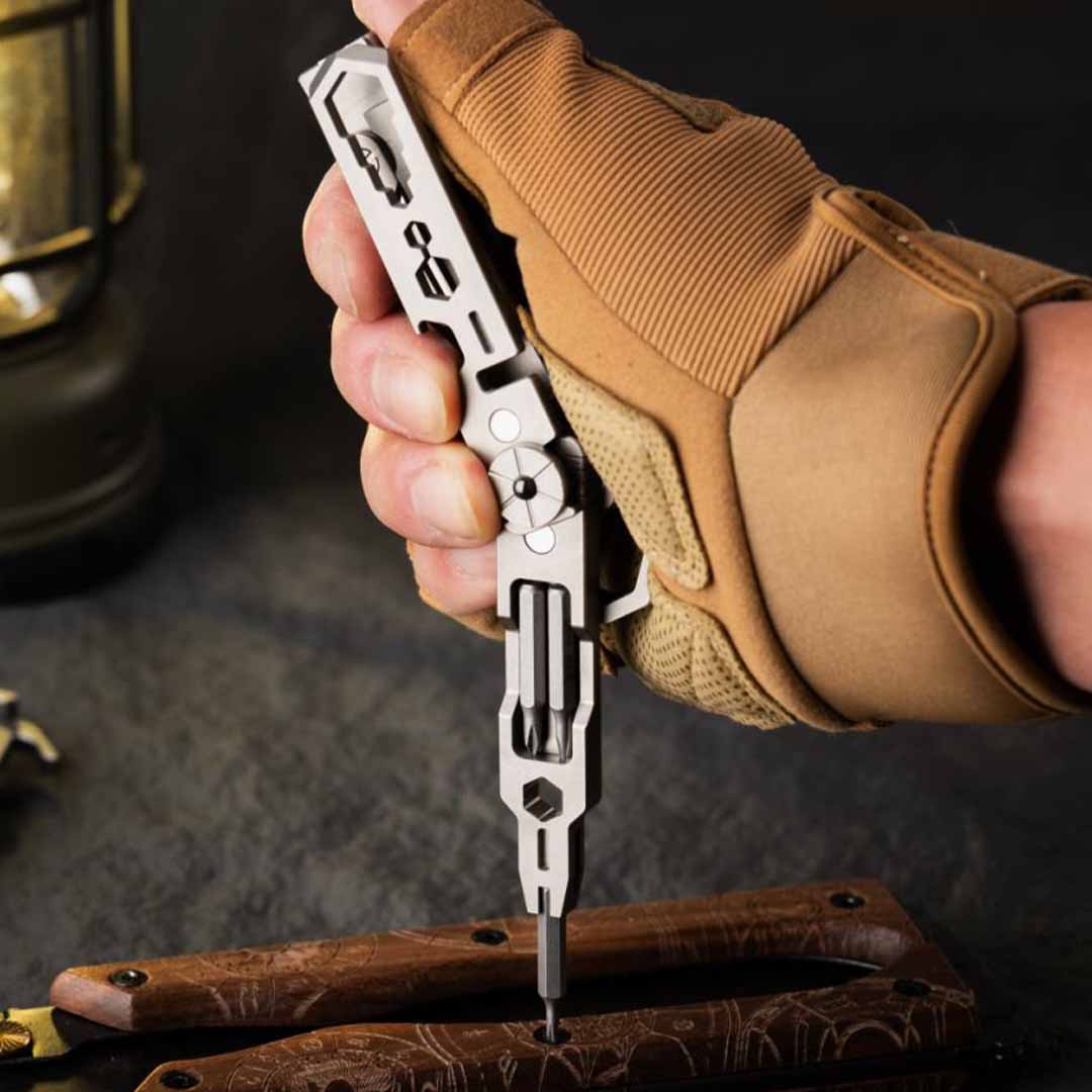 GR5 Titanium Modular Tool, 10+ Functions