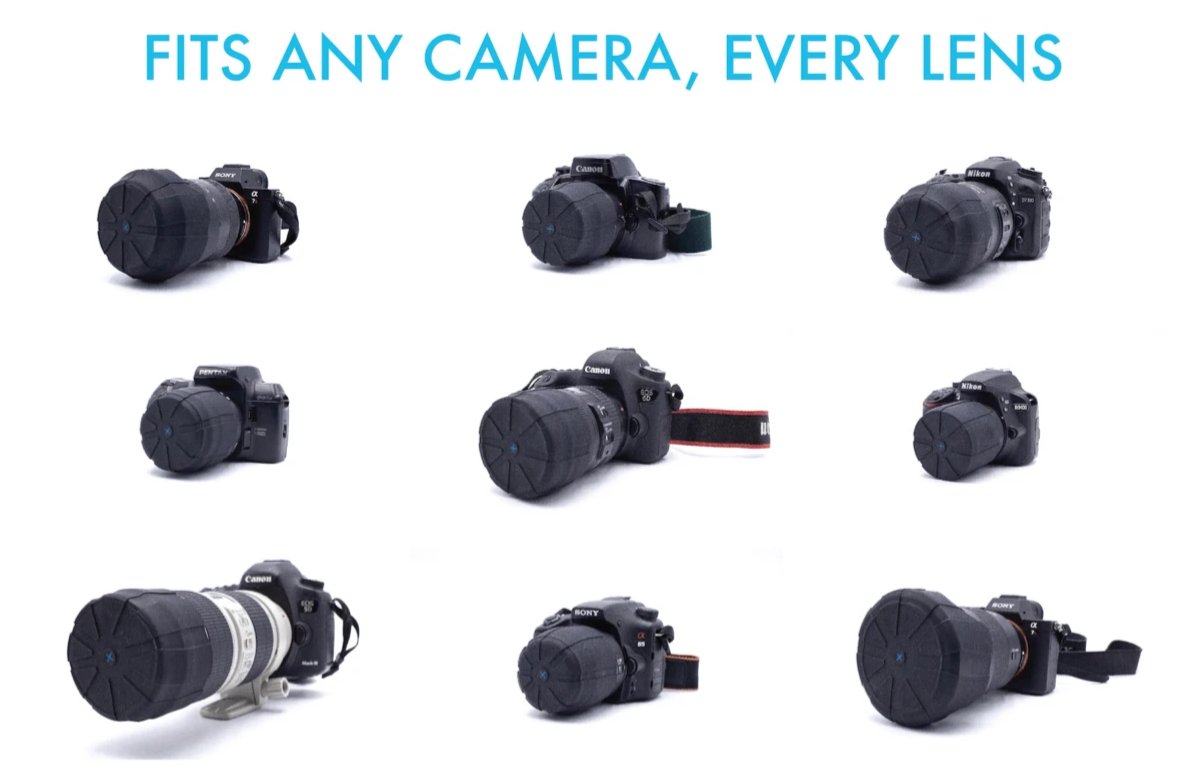 Universal Lens Cap - Protect Every Lens, No More Lost Caps or Dust Damage