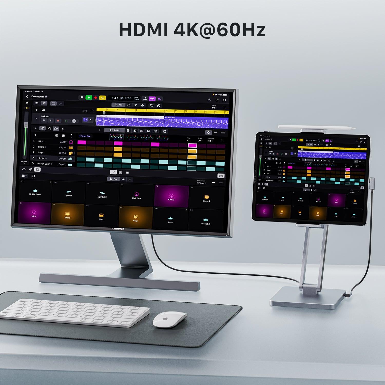 INVZI MagHub 3 - Supercharge Your Tablet with 8-in-1 Docking Station