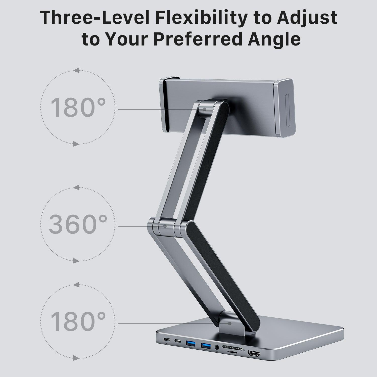 INVZI MagHub 3 - Supercharge Your Tablet with 8-in-1 Docking Station