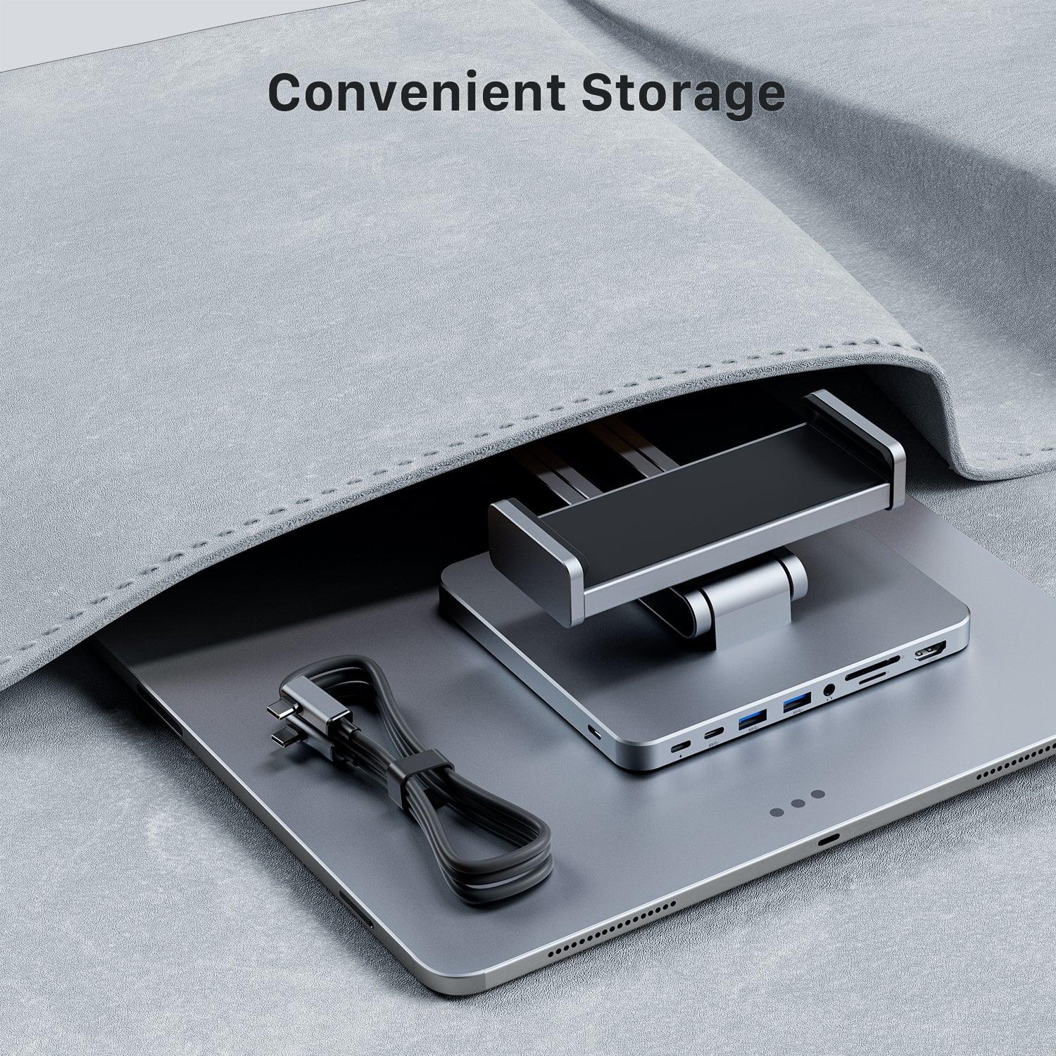 INVZI MagHub 3 - Supercharge Your Tablet with 8-in-1 Docking Station