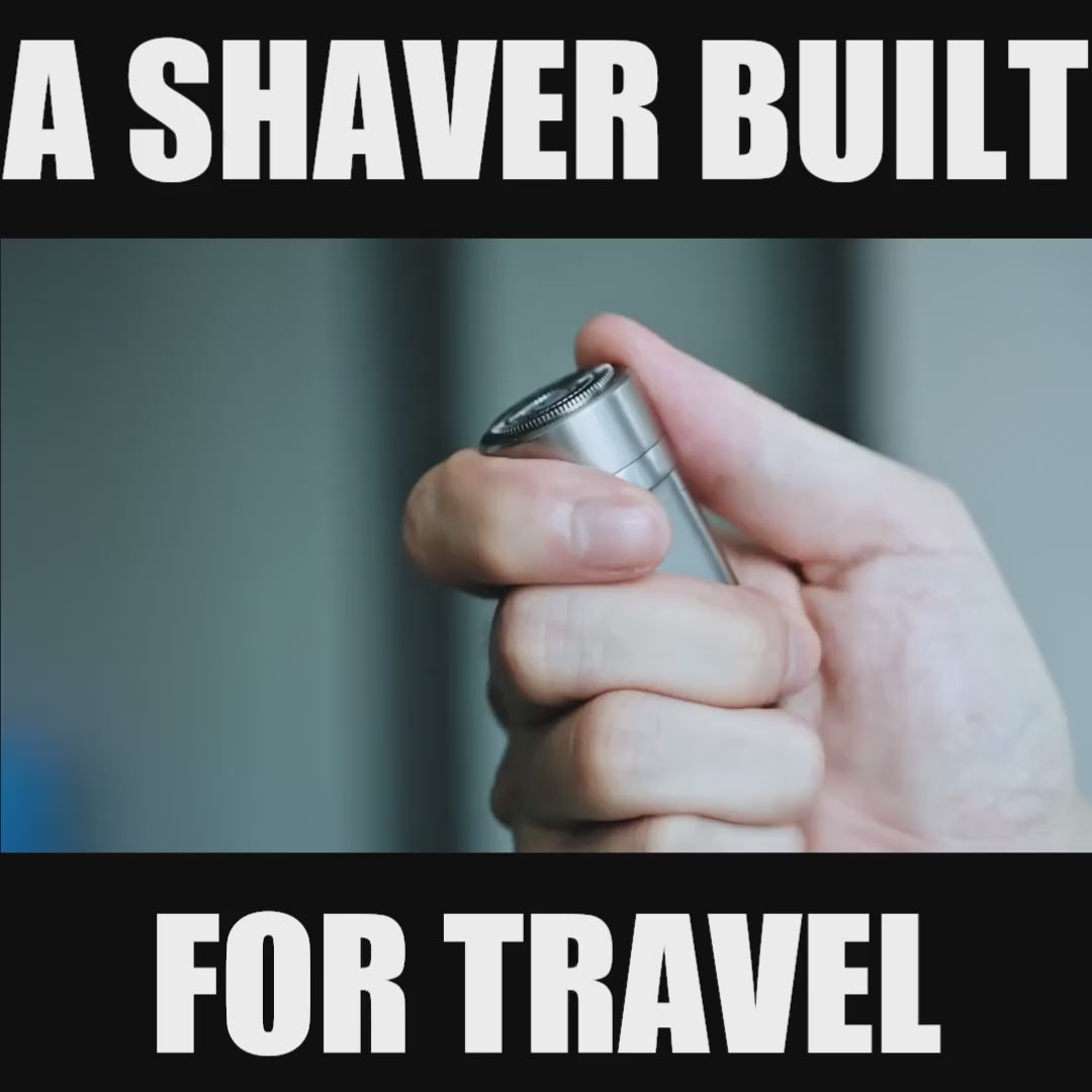Modular Pocket-Size Magnetic Shaver