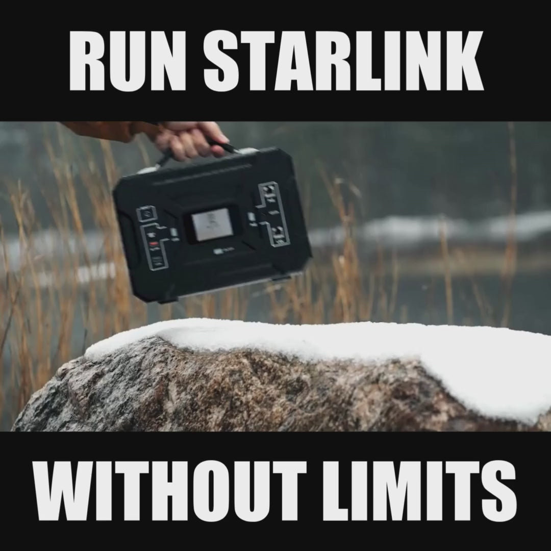 Power Starlink Anywhere, Anytime