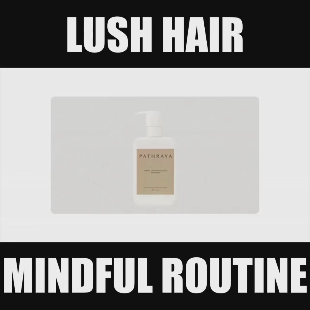 Ancient Ritual, Modern Shine. A Herbal Boost for Fuller-Looking Hair