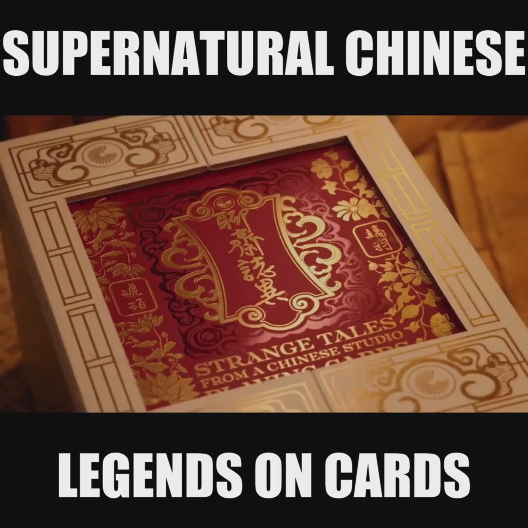 Supernatural Tales on Artful Playing Cards